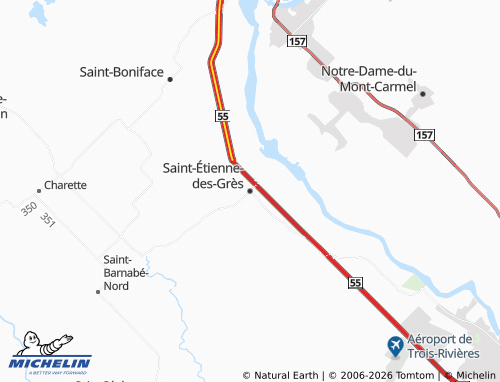 MICHELIN-Landkarte Saint-Étienne-des-Grès - ViaMichelin