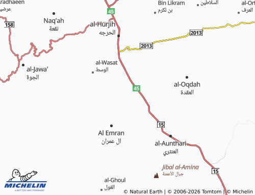 MICHELIN Shuhada map - ViaMichelin