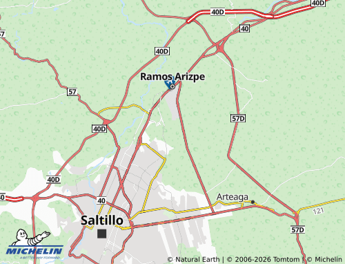 Mapa MICHELIN Privadas del Refugio - ViaMichelin