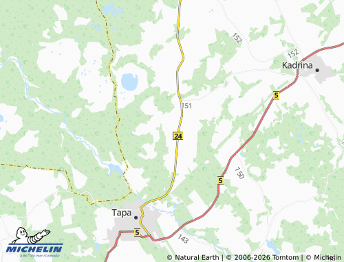 Mappa MICHELIN Ridaküla - ViaMichelin