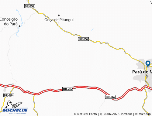 MICHELIN Carioca map - ViaMichelin