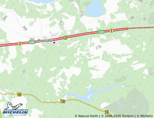 MICHELIN Aru map - ViaMichelin