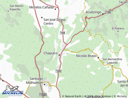 Mappa MICHELIN Primera Sección - ViaMichelin