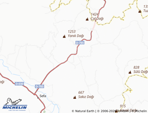 Mappa MICHELIN Çulhalı - ViaMichelin