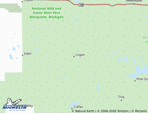 Mappa MICHELIN Logan - ViaMichelin