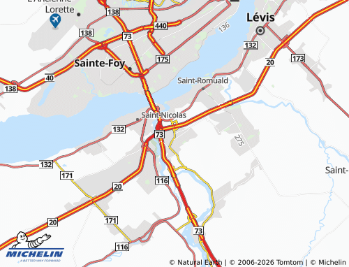 MICHELIN Charny map - ViaMichelin