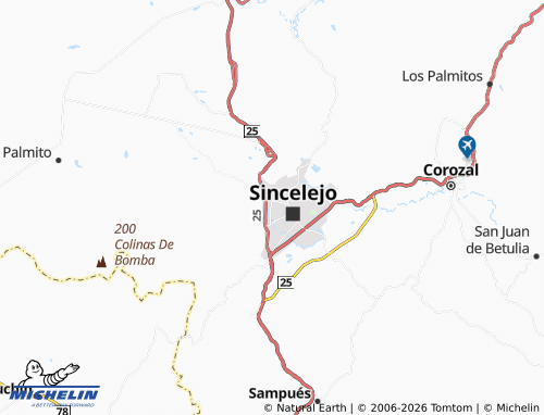 Mapa MICHELIN Olimpo - ViaMichelin