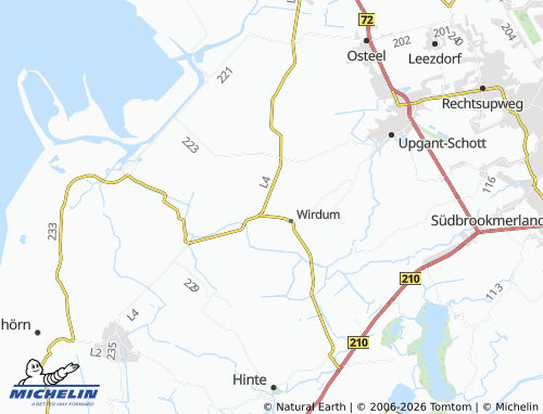 Mapa MICHELIN Wirdumer Altendeich - ViaMichelin