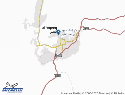 MICHELIN-Landkarte Shayaqh - ViaMichelin