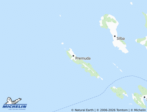 Mapa MICHELIN Premuda - ViaMichelin