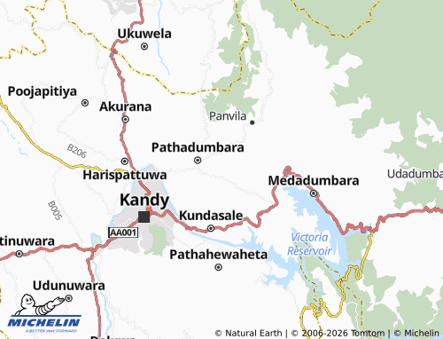 MICHELIN Ketakahala map - ViaMichelin