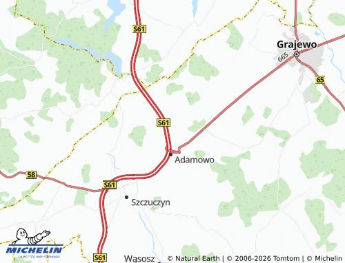 Mappa MICHELIN Gutki - ViaMichelin