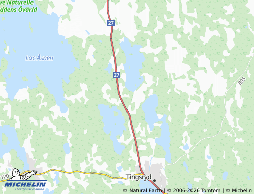 Carte MICHELIN Kvarnamåla - ViaMichelin