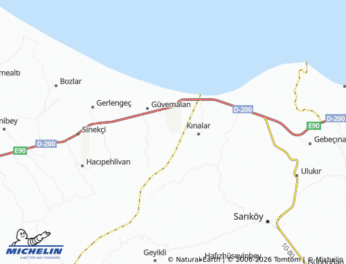 Mappa MICHELIN Kepekli - ViaMichelin
