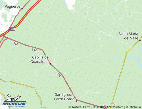 Mappa MICHELIN La Tinaja - ViaMichelin