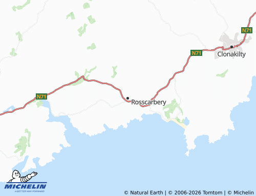 Mappa MICHELIN Rosscarbery - ViaMichelin