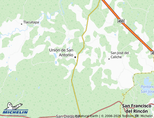 Mapa MICHELIN Las Huertas - ViaMichelin