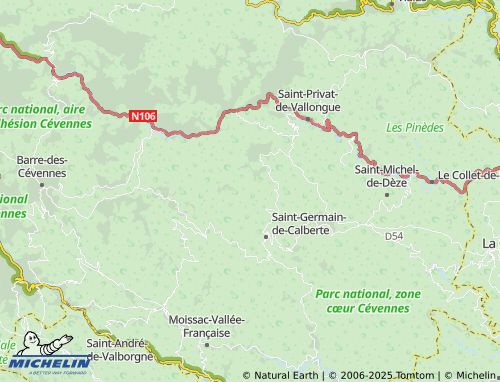 Mappa MICHELIN Vernet - ViaMichelin