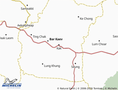 Mappa MICHELIN Kak - ViaMichelin