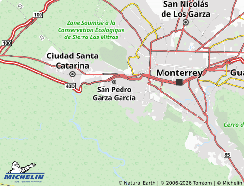 Mappa MICHELIN San Andrés - ViaMichelin