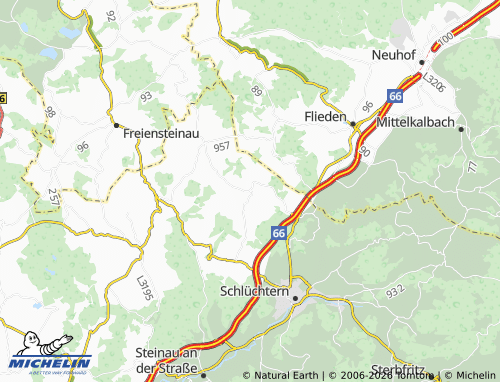 Mapa MICHELIN Wallroth - ViaMichelin