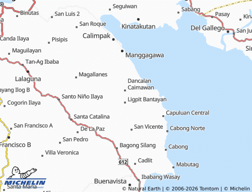 MICHELIN Sintones map - ViaMichelin