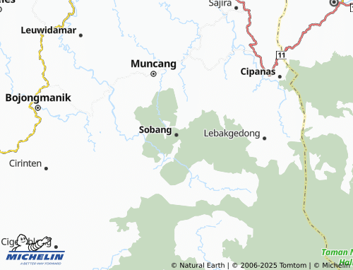 Mapa MICHELIN Sobang - ViaMichelin