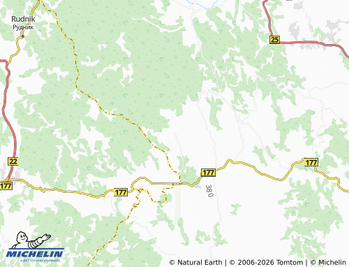 Mapa MICHELIN Kamenica - ViaMichelin