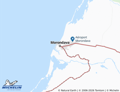 Kaart MICHELIN Morondava - ViaMichelin