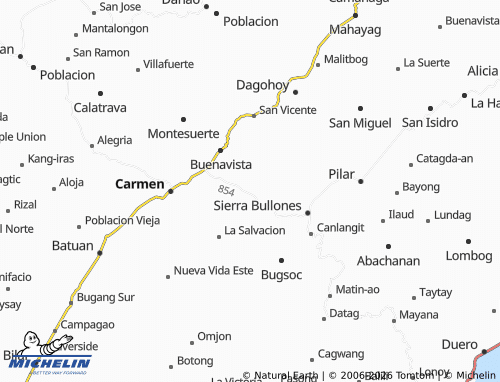 MICHELIN San Agustin map - ViaMichelin