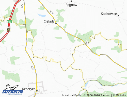 Carte MICHELIN Grabice - ViaMichelin
