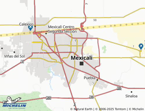 MICHELIN Los Álamos map - ViaMichelin
