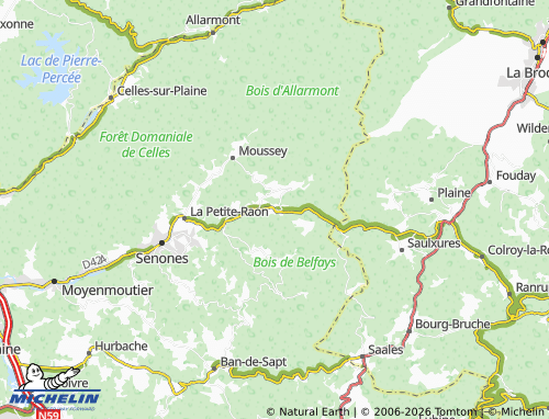 Mapa MICHELIN Belval - ViaMichelin