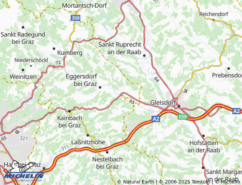 MICHELIN Brodersdorf-Kühlhauser map - ViaMichelin
