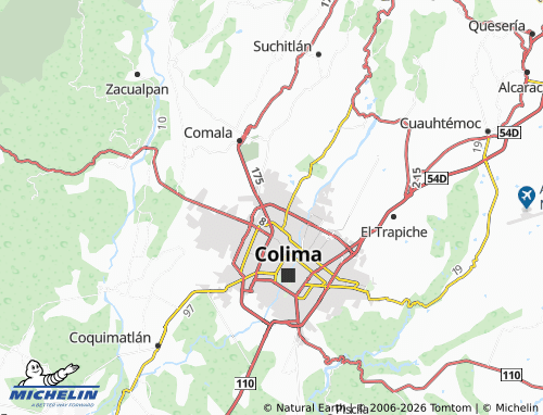 Mappa MICHELIN Cruz de Comala - ViaMichelin