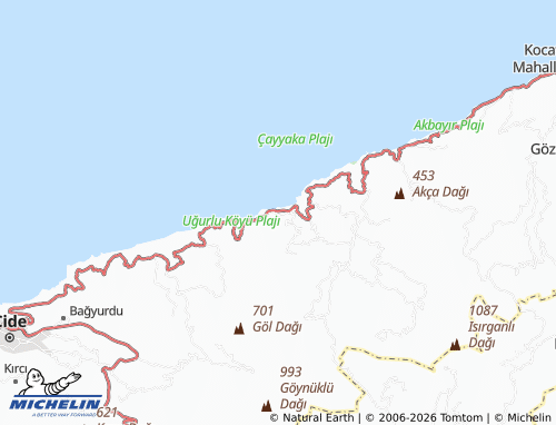 Mappa MICHELIN Denizkonak - ViaMichelin