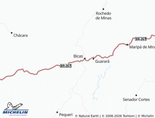 Mappa MICHELIN Santa Tereza - ViaMichelin