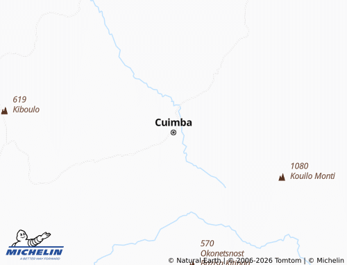 Mapa MICHELIN Cuimba - ViaMichelin