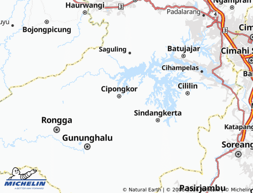 Mapa MICHELIN Mekarsari - ViaMichelin