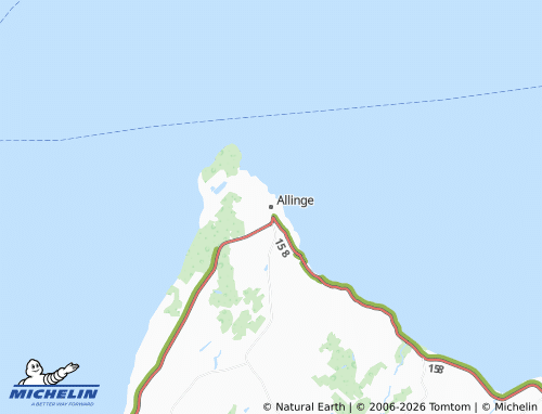 Mappa MICHELIN Allinge - ViaMichelin