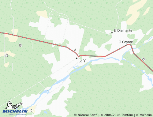 Mappa MICHELIN La Y - ViaMichelin