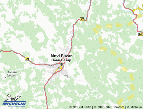 Mapa MICHELIN Banja - ViaMichelin