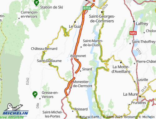 Carte MICHELIN Avignonet - ViaMichelin
