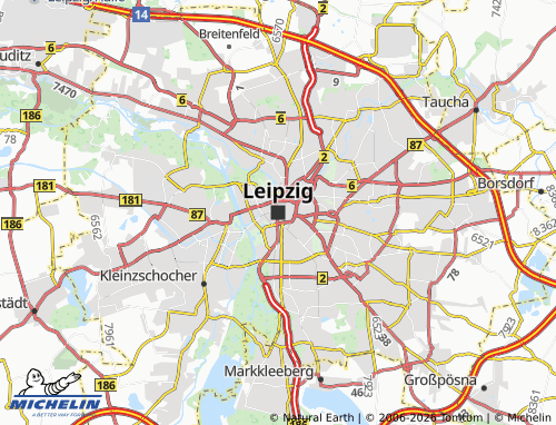 Carte MICHELIN Leipzig - ViaMichelin