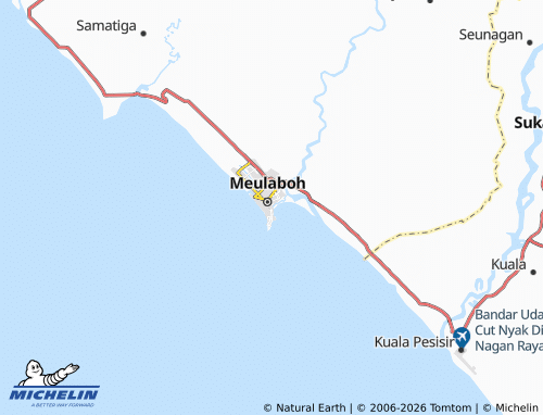 MICHELIN Panggong map - ViaMichelin