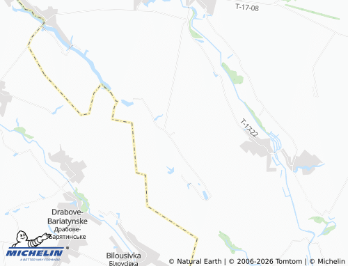 Mapa MICHELIN Hryhorivka - ViaMichelin