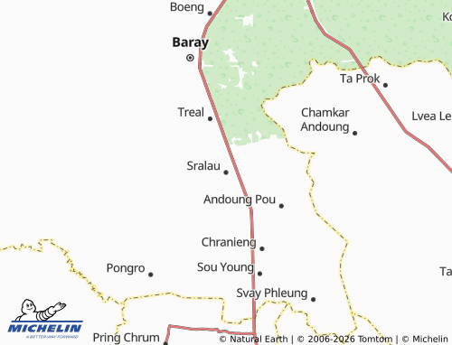 Kaart MICHELIN Sralau - ViaMichelin