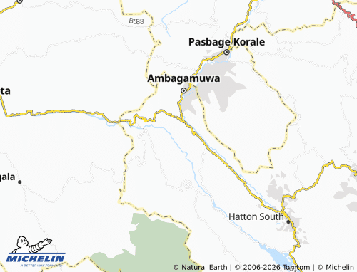 Mappa MICHELIN Hambakanda - ViaMichelin