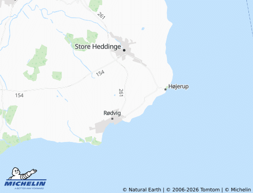 MICHELIN Lille Heddinge map - ViaMichelin