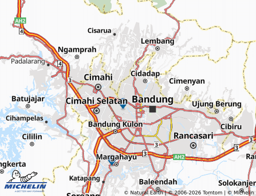 Carte MICHELIN Sukagalih - ViaMichelin